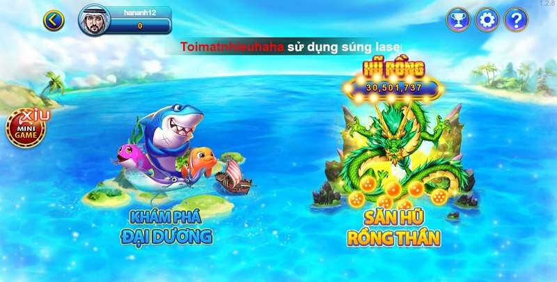 Tựa game Bắn cá đổi thưởng tại cổng game Hitclub