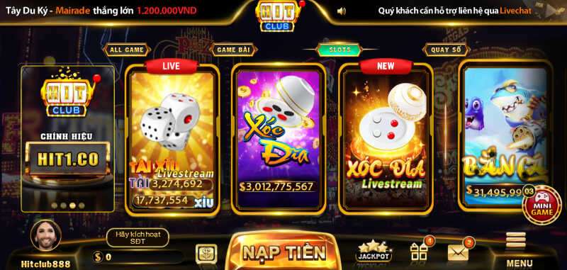 Game Xóc đĩa Hitclub - tựa game đẳng cấp cho game thủ