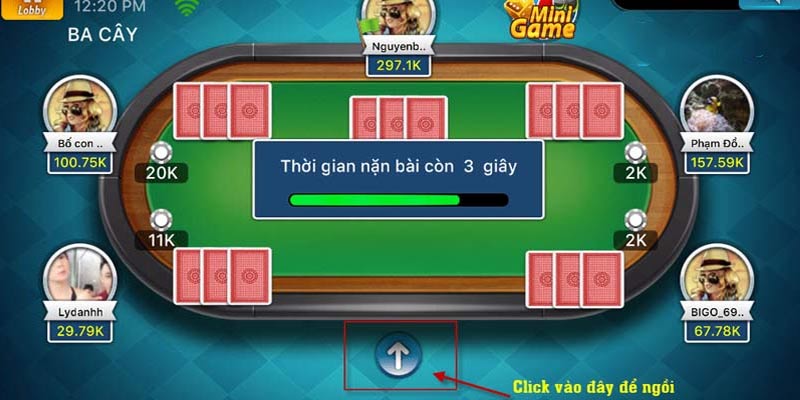 Hướng dẫn cách chơi game bài ba cây Hitclub