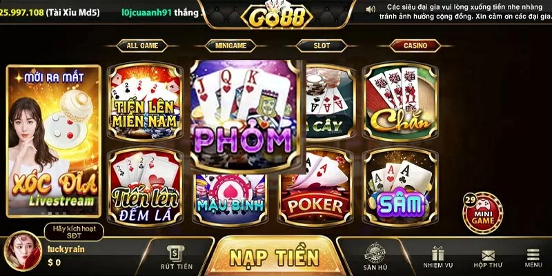 Những kinh nghiệm chơi game bài phỏm Hitclub